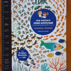 Inventive Animals: My nature sticker activity book from Clementine Sourdais-New